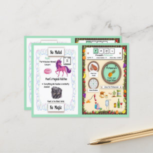 Pérola - Cartão de Jogo Unicorn Horn de Potasium