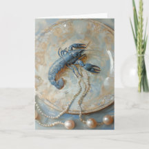 Pérola - Cartão de Saudação Dobrado