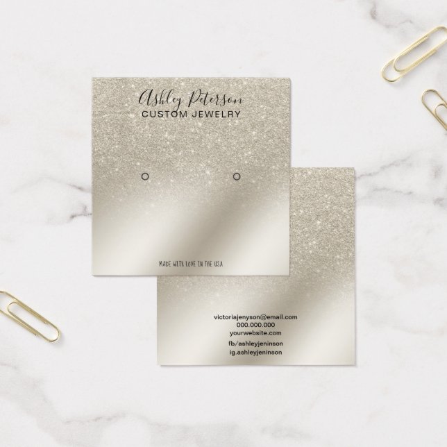 pérola glitter ivory ombre sturing display (Escritótio)
