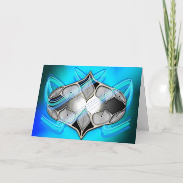 Pérola no Cartão de Saudação (Frente)