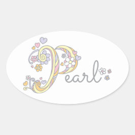 Pérola ou seu nome começando com a etiqueta P