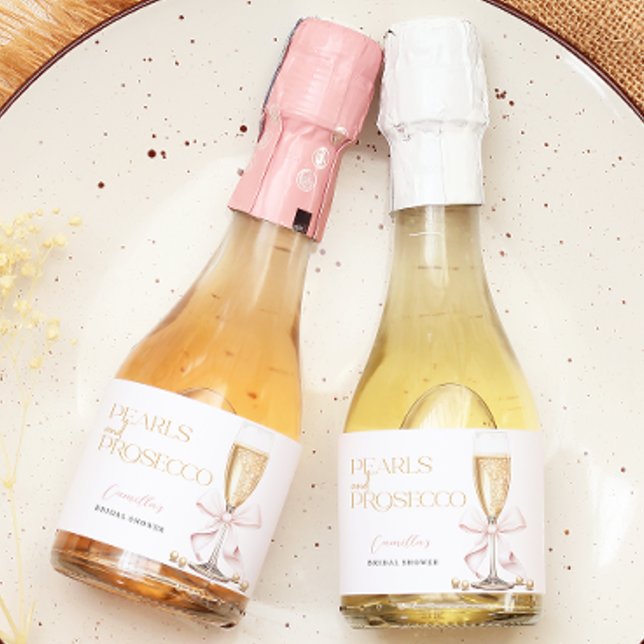 Pérolas cor-de-rosa e Chá de panela Prosecco (Criador carregado)