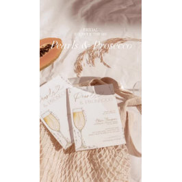 Pérolas e Chá de panela Prosecco | Bridal Brunch