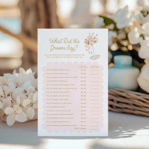 Pérolas e Prosecco O que o Jogo do Groom Dizia