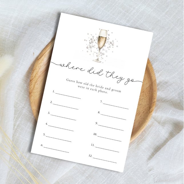 Pérolas e Prosecco Onde Eles Foram Jogo De Brida (Criador carregado)