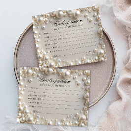 Pérolas Elegantes do Cartão Sabedoria