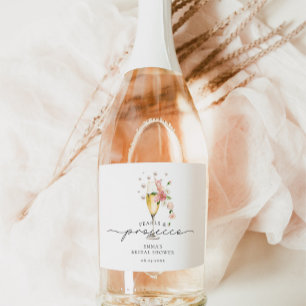 Pérolas Florais e Favor do Chá de panela Prosecco