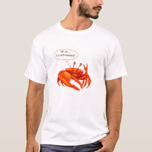 "Perplexed t-shirt do caranguejo"