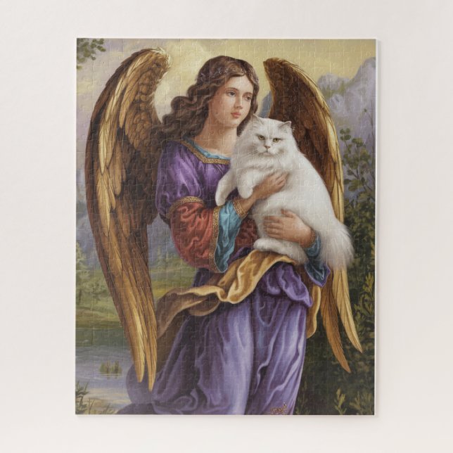 Persa Branca e Quebra-cabeça do Anjo (Vertical)