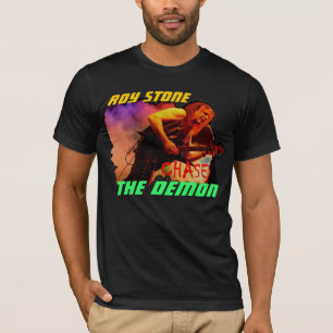 PERSEGUIÇÃO DA PEDRA DE ROY T-SHIRT DO IMPRESSÃ