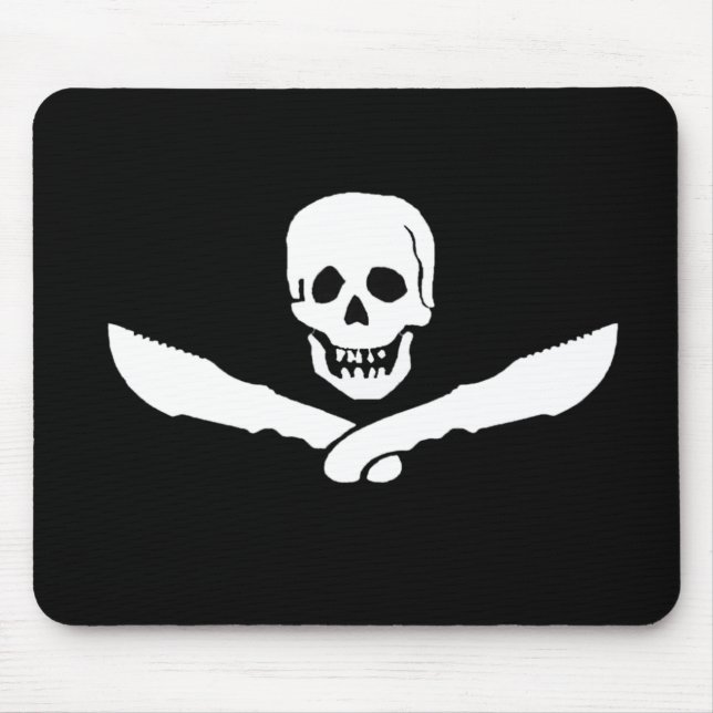 Perseguidor alegre Mousepads (Frente)