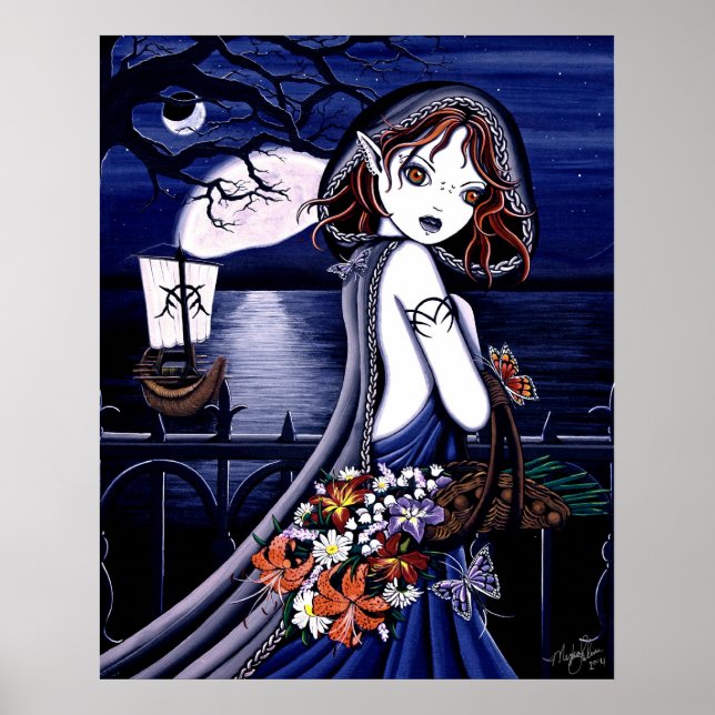 "Persephone" Dark Underworld Poster (Frente)