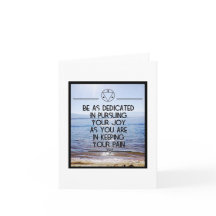 Persiga o seu cartão de nota de alegria - Dentro V