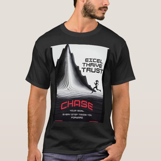 Persiga Sua Camisa Gráfica De Meta (Frente)