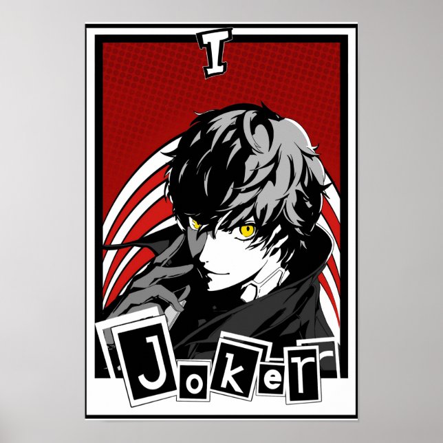Persona 5 - Cards - Joker Poster (Frente)