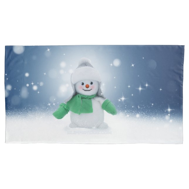Personagem adorável de boneco de neve de Natal do  (Frente)