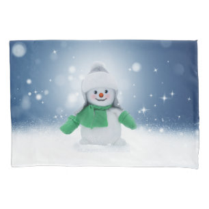 Personagem adorável de boneco de neve de Natal do