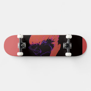 Personagem de Animação Adorável de Skate