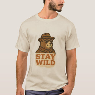 Personagem de desenho animado na Camisa T do Estil