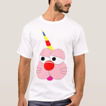 Personagem de Desenho Fofo - Camiseta Gráfica - Un