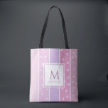 Personalised Name Pink bling cute tote bags<br><div class="desc">Personalised Name Pink bling Cute tote bag. This lovely design includes cute little stars,  butterflies,  flowers,  hearts etc. Add your name by clicking personalised section and mark it yours.</div>