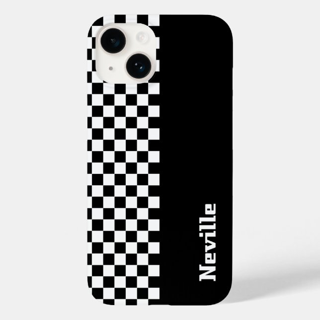 Personalised Two-Tone Checkerboard (Verso)