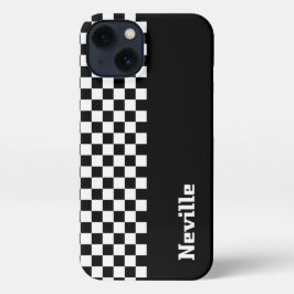 Personalised Two-Tone Checkerboard