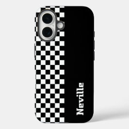 Personalised Two-Tone Checkerboard