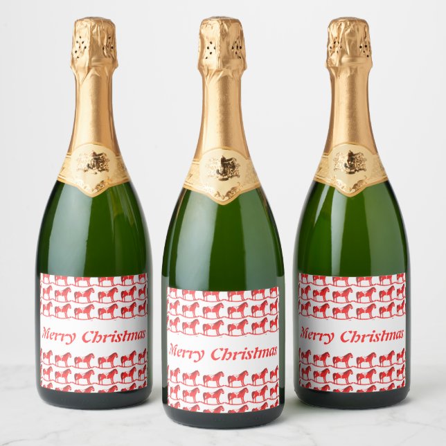 Personalização de Cavalo Fogueiro de Natal escandi (Garrafas)