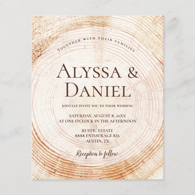 Personalização de Grãos de Madeira Cortada em Casa (Frente)