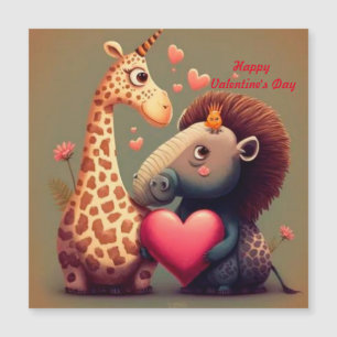 personalização do desenho animado do namorados