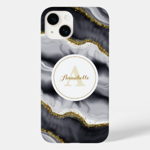 Personalização Dourada em preto-brilho