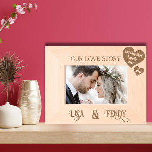 Personalizada nossa história de amor com dois nome