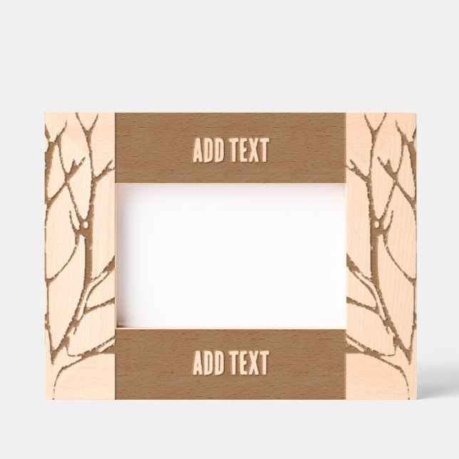 Personalizado 6" x 4" Paisagem, Estilo de Moldura: (Front)