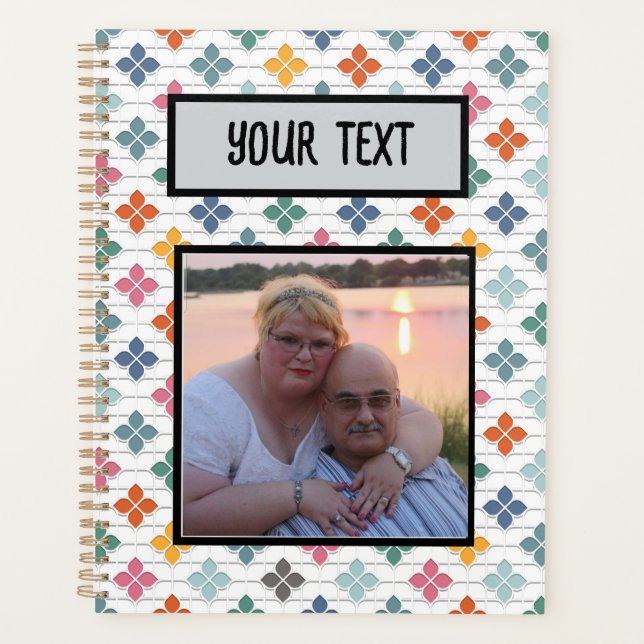 Personalizado 8,5 por 11 no planejador (Frente)