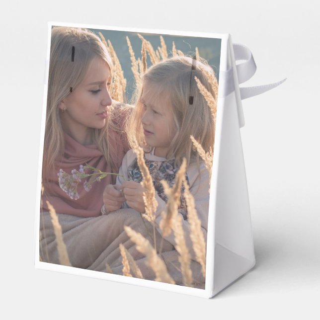 personalizado adicionar sua foto à caixa de favor  (Verso)