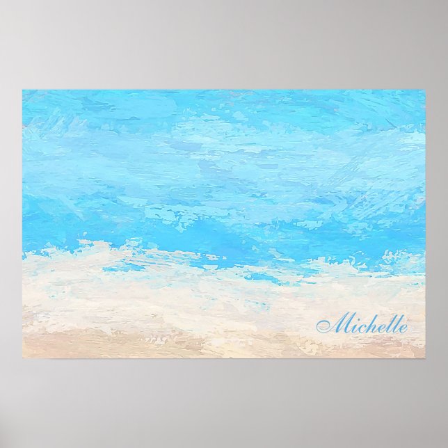 Personalizado Adicione Seu Próprio Nome | POSTER (Frente)