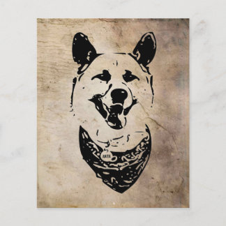 Personalizado Akita | Cartão de aniversário para c