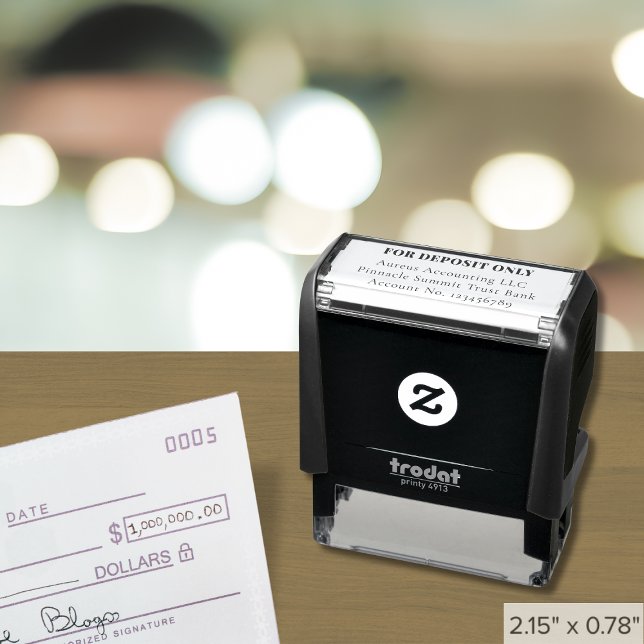 Personalizado Apenas Para Carimbo De Depósito (4 L (Criador carregado)