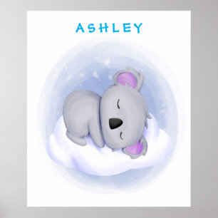 Personalizado Baby Koala Poster