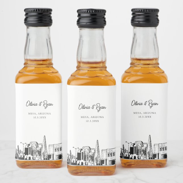 Personalizado de presente de boas-vindas do Favor  (Garrafas)