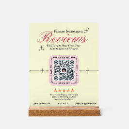 Personalizado de Revisão do Cliente - Código QR Fe