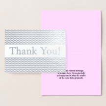 Personalizado e básico "Obrigado!" Cartão