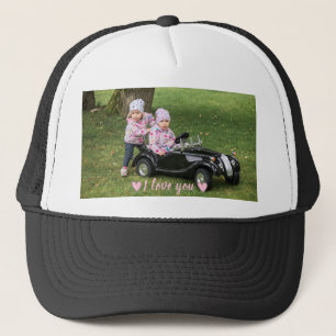 Personalizado, Foto e Texto. Boné Trucker