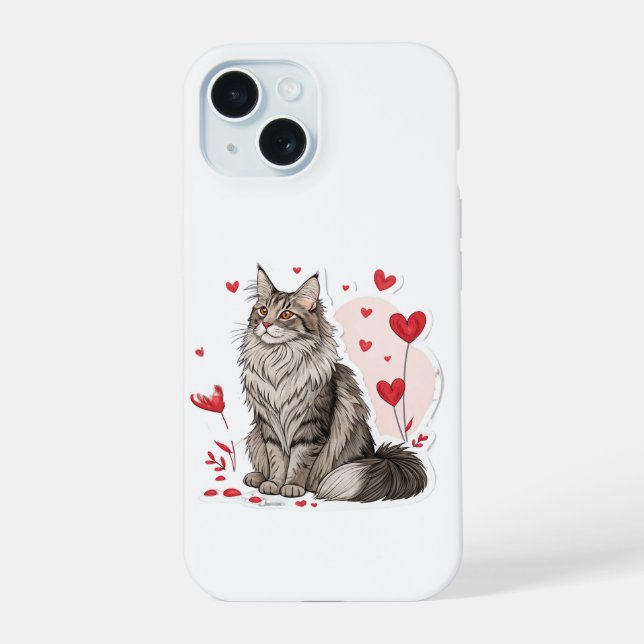 Personalizado Inuit Art Iphone 15 Caso Nunavut Can (Verso)