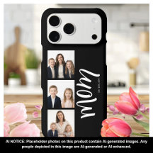 Personalizado Mãe 3 Foto Ano Estabelecido Moderno