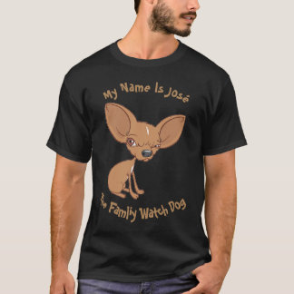 Personalizado Meu Nome É Camisa Chihuahua