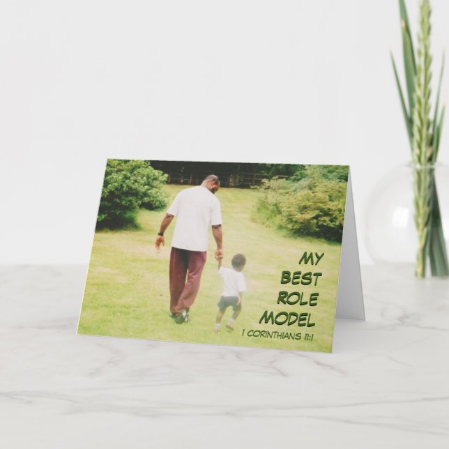 Personalizado Modelo de Função Cristã de DIA DE OS (Frente)