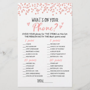 Personalizado O que há no seu jogo de Chá de frald