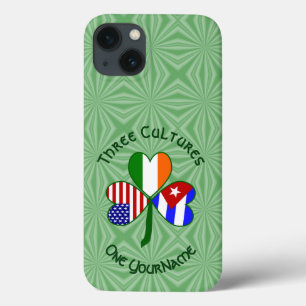 Personalizado o Shamrock irlandês dos EUA cubanos